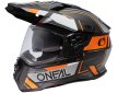 ΚΡΑΝΟΣ ONEAL DSRS SQUARE V.24 (ECE 22.06) BLACK / GREY / ORANGE