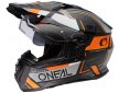 ΚΡΑΝΟΣ ONEAL DSRS SQUARE V.23 ECE 22.06 BLACK / GREY / ORANGE