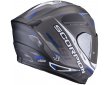 ΚΡΑΝΟΣ SCORPION EXO-391 HAUT MAT BLACK SILVER BLUE
