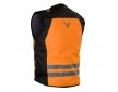 Γιλέκο Nordcode Hi-Vision μαύρο-πορτοκαλί