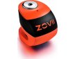 Κλειδαριά Δισκόφρενου ZOVII ZS6 με Συναγερμό Πορτοκαλί FLUO/Μαύρη