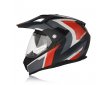 Κράνος Acerbis Flip FS-606 γκρι/κόκκινο