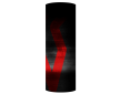 Φουλάρι Nordcode Tube Neck 4 Logo Μαυρο-Κοκκινο