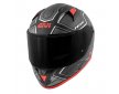 Κράνος Givi H50.6 Sport Deep Mat Black/Red + Ζελατίνα Φυμέ