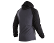 Μπουφάν Nordcode Hoodie Lynx Softshell Μαύρο-Γκρί