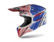 Κράνος Airoh Wraap Idol κόκκινο/μπλε gloss