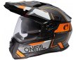 ΚΡΑΝΟΣ ONEAL DSRS SQUARE V.23 ECE 22.06 BLACK / GREY / ORANGE