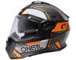 ΚΡΑΝΟΣ ONEAL DSRS SQUARE V.24 (ECE 22.06) BLACK / GREY / ORANGE