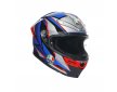 Κράνος AGV K6S E2206 Slashcut  Black Blue Red