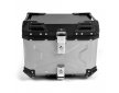 Βαλίτσα X-TYPE ALU BAGS 46 λίτρα ασημί ( με πιάστρα, εσωτερική επένδυση και μαλακή πλάτη )