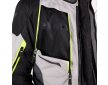 Μπουφάν Μηχανής 4 εποχών Nordcode Odyssey EN-17092 AA Light Grey/Fluo