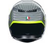 ΚΡΑΝΟΣ K3 AGV E2206 MPLK FORTIFY GREY / BLACK / YELLOW FLUO