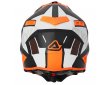 ΚΡΑΝΟΣ ACERBIS X-TRACK ECE22.06 25032.442 ORANGE FLUO / BLACK
