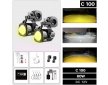 Προβολάκια cnc αλουμινίου Black One C100 60W