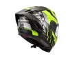 ΚΡΑΝΟΣ LS2 FF807 DRAGON TRAX GLOSS CARBON/H-VIS YELLOW