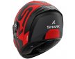 Κράνος Shark Spartan RS Carbon Shawn Mat Μαύρο/Κόκκινο