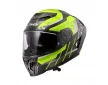 ΚΡΑΝΟΣ LS2 FF807 DRAGON TRAX GLOSS CARBON/H-VIS YELLOW