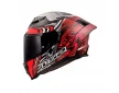 ΚΡΑΝΟΣ LS2 FF807 DRAGON CARBON ENTHUM GLOSS RED