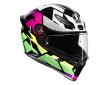 ΚΡΑΝΟΣ AGV K1 S E2206 Punkpulse Black/Purple/Lime