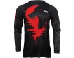 ΜΠΛΟΥΖΑ MX THOR PULSE COUNTING SHEEP BLACK/RED JERSEY