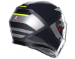 ΚΡΑΝΟΣ K3 AGV E2206  Shade Grey Fluo Yellow