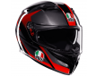 ΚΡΑΝΟΣ K3 AGV E2206 Striga Matt Black Grey Red