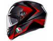 ΚΡΑΝΟΣ K3 AGV E2206 Striga Matt Black Grey Red