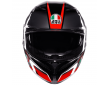 ΚΡΑΝΟΣ K3 AGV E2206 Striga Matt Black Grey Red