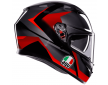 ΚΡΑΝΟΣ K3 AGV E2206 Striga Matt Black Grey Red