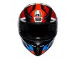 ΚΡΑΝΟΣ AGV K1 S E2206 FASTLAP BLACK/RED/BLUE