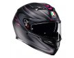 ΚΡΑΝΟΣ AGV K3 E2206 SYTH MATT BLACK/PINK