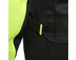 DAINESE RIBELLE AIR LADY Υφασμάτινο Μπουφάν Black / Black Fluo Yellow