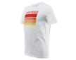 T-SHIRT DAINESE STRIPES ΛΕΥΚΟ/ΚΟΚΚΙΝΟ