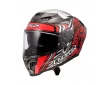 ΚΡΑΝΟΣ LS2 FF807 DRAGON CARBON ENTHUM GLOSS RED