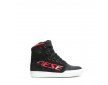 DAINESE YORK Γυναικεία Αδιάβροχα Μποτάκια LADY D-WP SHOES Dark Carbon / Red